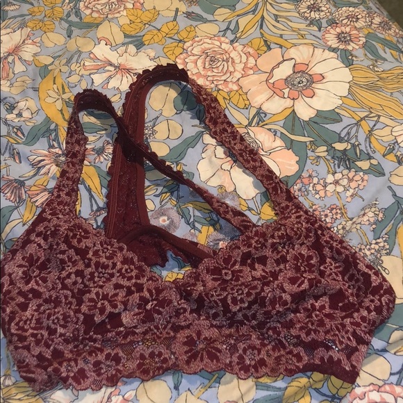 aerie Other - aerie  maroon bralette